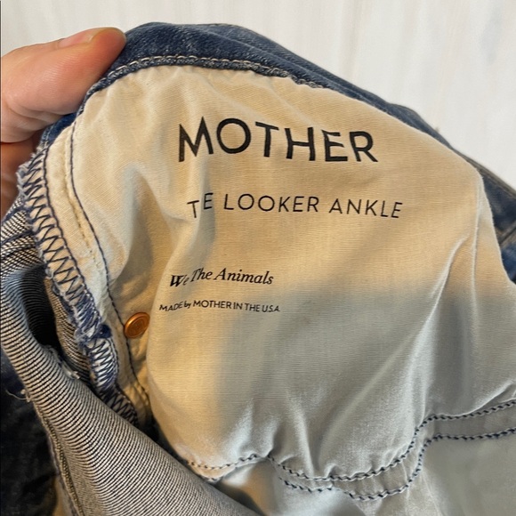 MOTHER THE LOOKER ANKLE WE THE ANIMALS 31 highrise skinny stretch - Picture 5 of 7